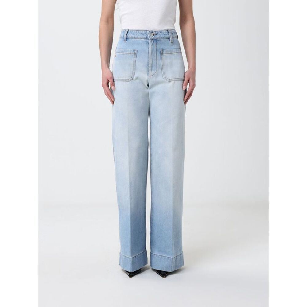 Victoria Victoria Beckham Jeans Woman Blue